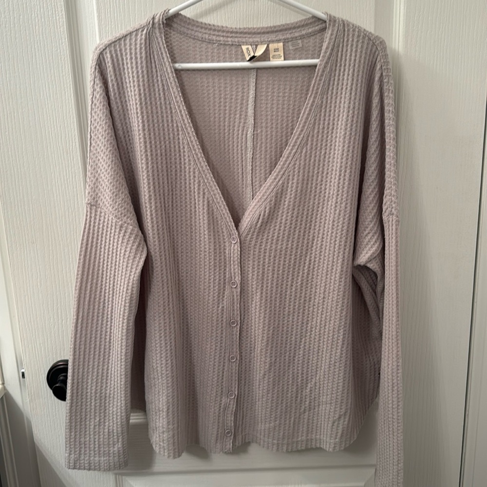 ROXY waffle Henley